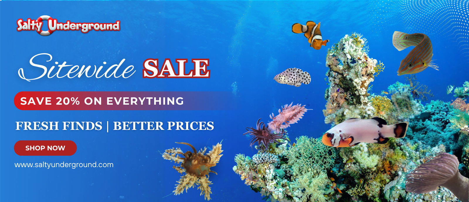 Saltyunderground Sitewide Sale